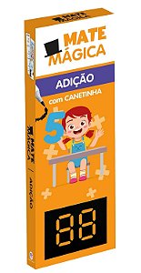 Adição - Livro Infantil de Matemática com Canetinha Reutilizável - Atividades Educativas