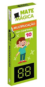 Multiplicação - Livro Infantil de Matemática com Canetinha Reutilizável - Atividades Educativas