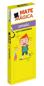 Divisão - Livro Infantil de Matemática com Canetinha Reutilizável - Atividades Educativas