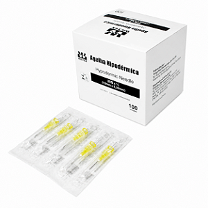 Agulha Hipodérmica Wiltex 100 Unidades