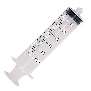 Seringa Descartável 60ml s/ Agulha Luer Lock 25un Descarpack