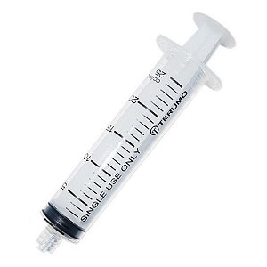 10 Seringas sem Agulha 20ml Bico Luer Lock Terumo