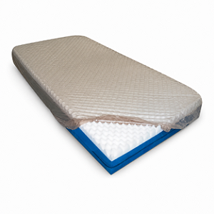 Capa de Colchão Caixa de Ovo Vapt Vupt Siliconado 1.880mmx 880mm Marrom
