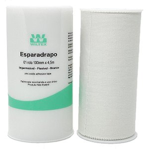 Esparadrapo Impermeável Wiltex 100mmx4,5m 2 unidades