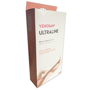 Meia de Compressão 3/4 Ultraline Venosan Bege para Varizes
