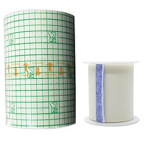 Kit Curativo Filme 10cm x 10m com Fita Micropore Branca 50mm
