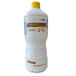 Clorexidina 2% Degermante 1L Antisséptico Chlorclear