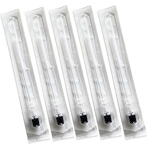 Agulha Raqui Unisis Spinal Ponta Lápis 22Gx90mm Estéril 5 unidades