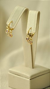 ARGOLA BASIC 3 ZIRCÔNIAS