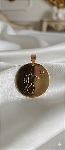 PINGENTE AMOR FELINO