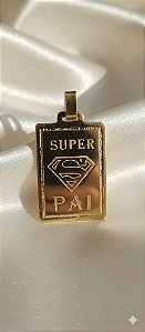 PINGENTE SUPER PAI RETANGULAR