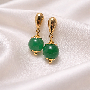 BRINCO JADE VERDE