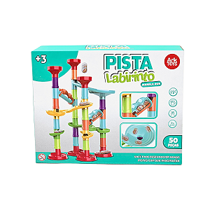 Pista de Bolinhas Blocos para Montar