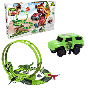 Pista Carrinho Dino Track Car