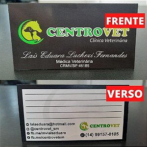 Cartão de Visita Premium (Impressão Frente e Verso)