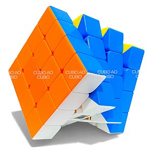 Cubo Mágico 4x4x4 YJ MGC Magnético - Stickerless - Cubo ao Cubo