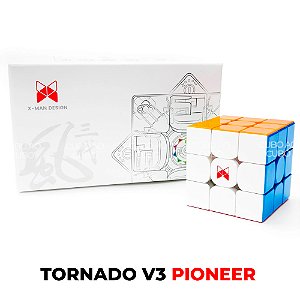 Cubo Mágico 3x3x3 QiYi Tornado V3 Pioneer - Stickerless