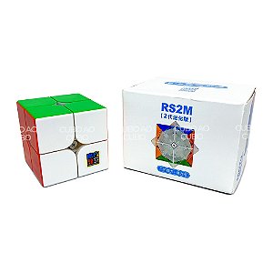 Cubo Mágico 2x2x2 MoYu RS2M Magnético - Original