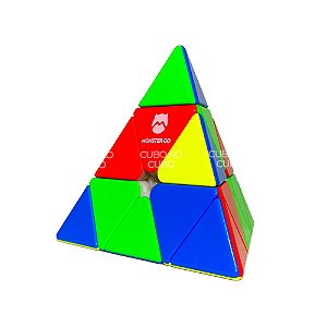 Cubo Mágico Profissional GAN Monster Go Pyraminx - Original