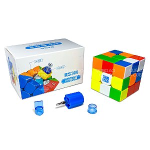 Cubo Mágico 3x3x3 MoYu RS3M Magnético 2021 UV - Original