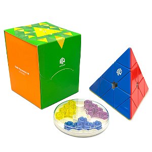 Cubo Mágico GAN Pyraminx Enhanced Magnético  - Original