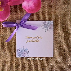 Manual dos Padrinhos de Casamento Lavanda