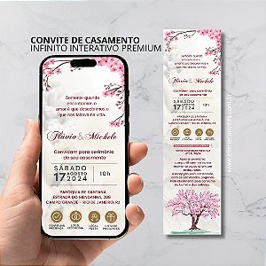 Convite Interativo - Árvore de Cerejeira