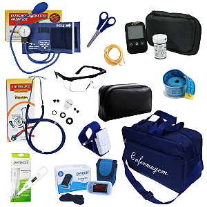 Kit Para Enfermagem Diversas Cores Luxo Premium Mais Vendido