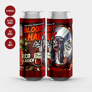 Cerveja Bloody Mary Red Lager Puro Malte 473ml