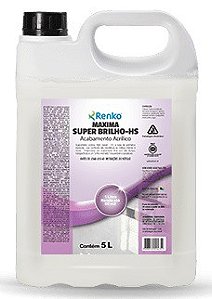 Cera para Pisos Maxima Super Brilho Acrílico  HS 5L