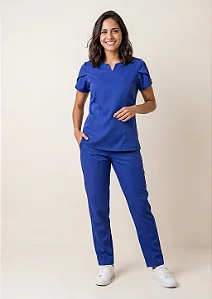 Scrub Feminino Serena - Azul Royal