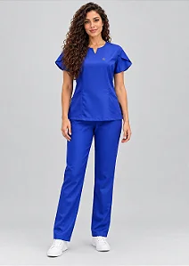 Scrub Feminino Serena - Azul Royal