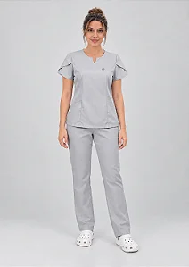 Scrub Feminino Serena - Prata