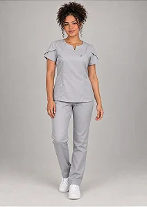 Scrub Feminino Serena - Prata