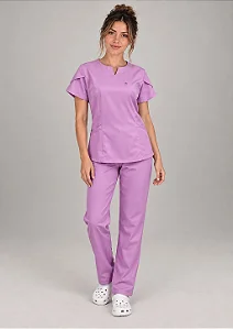 Scrub Feminino Serena - Lavanda