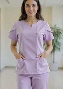 Scrub Feminino Serena - Lavanda