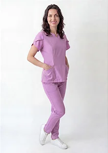 Scrub Feminino Serena - Lavanda