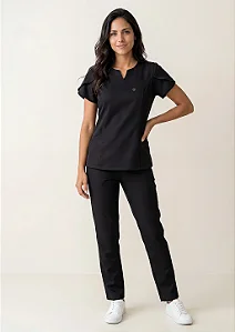 Scrub Feminino Serena - Preto