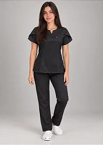 Scrub Feminino Serena - Preto