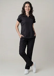 Scrub Feminino Serena - Preto