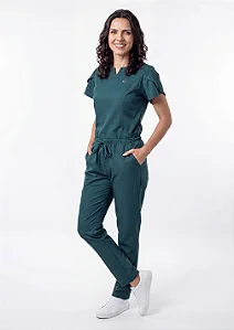 Scrub Feminino Serena - Verde Militar