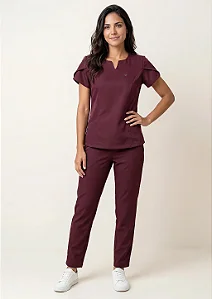Scrub Feminino Serena - Vinho