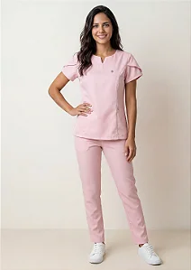 Scrub Feminino Serena - Rosa