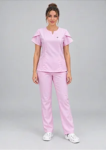 Scrub Feminino Serena - Rosa