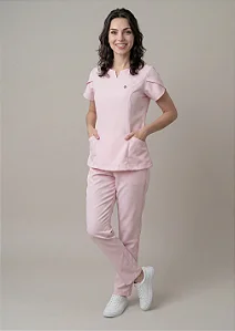Scrub Feminino Serena - Rosa