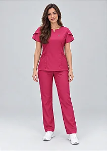 Scrub Feminino Serena - Cereja Doce