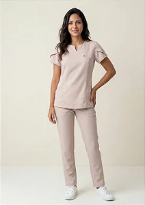 Scrub Feminino Serena - Nude