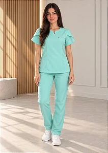 Scrub Feminino Serena - Verde Aruba