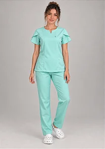 Scrub Feminino Serena - Verde Aruba