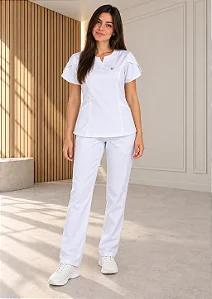 Scrub Feminino Serena - Branco